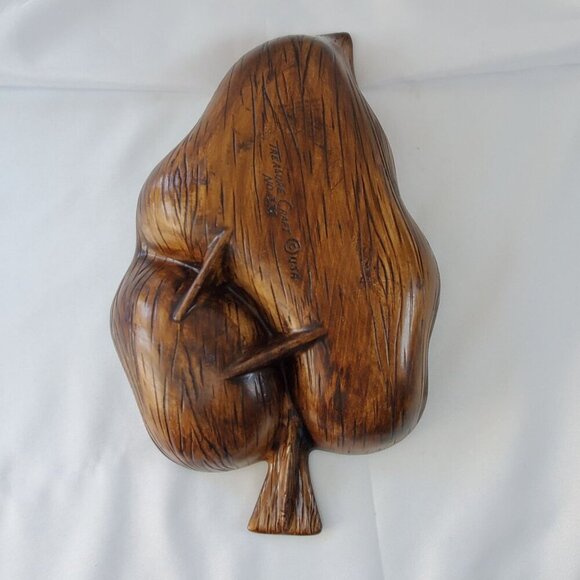 Treasure Craft USA No. 318 Vintage Leaf-Shaped Divided Serving Dish 13" MCM - Picture 15 of 16